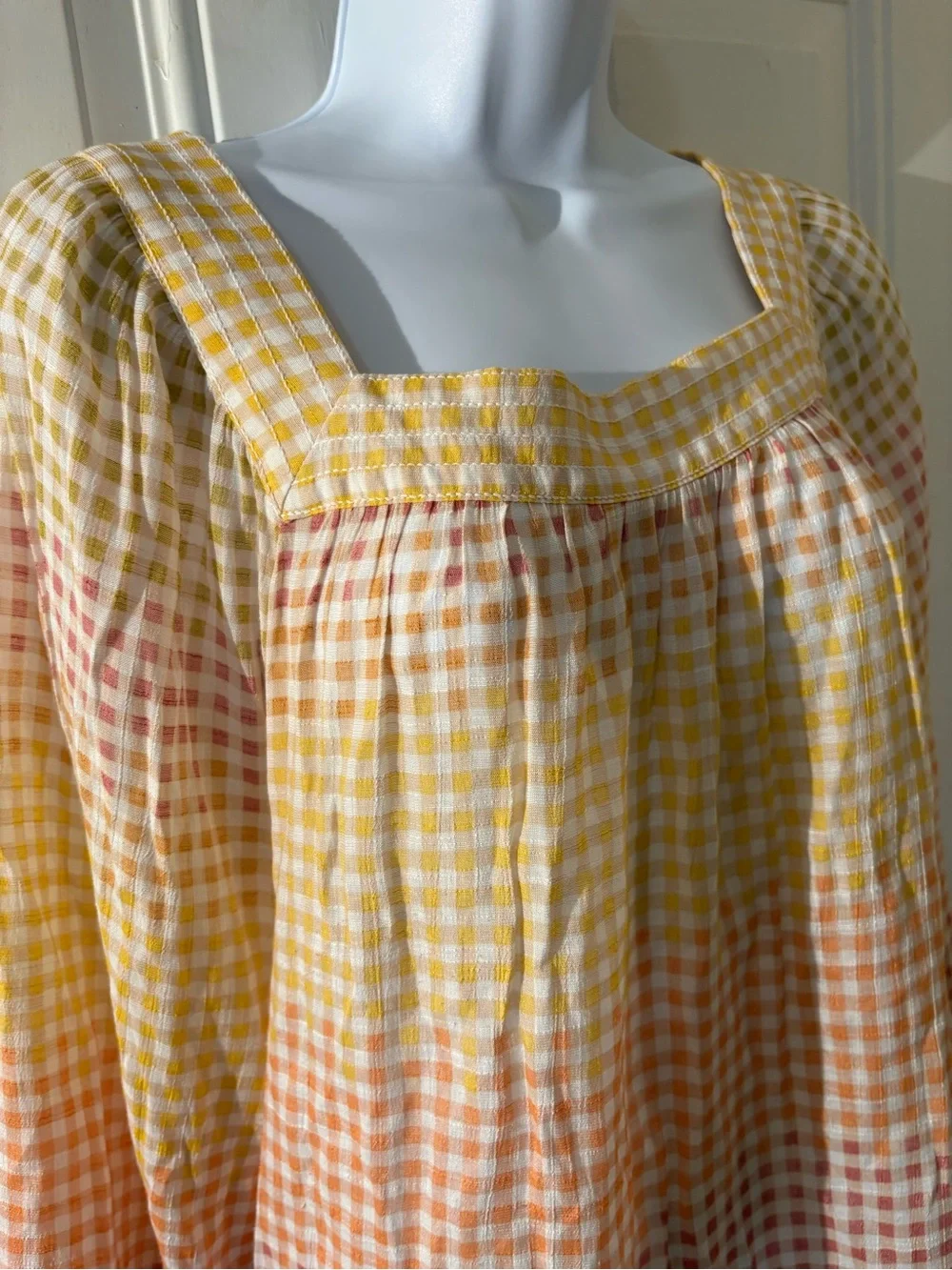 LC Lauren Conrad lightweight gingham